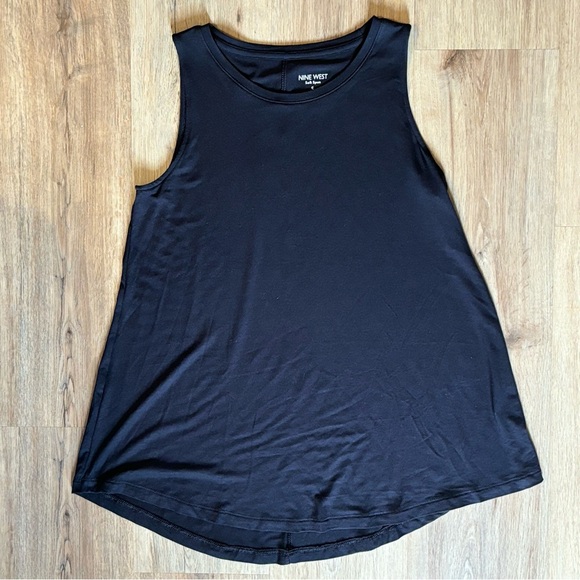 NWOT Nine West sleeveless top Black size S - Picture 1 of 4